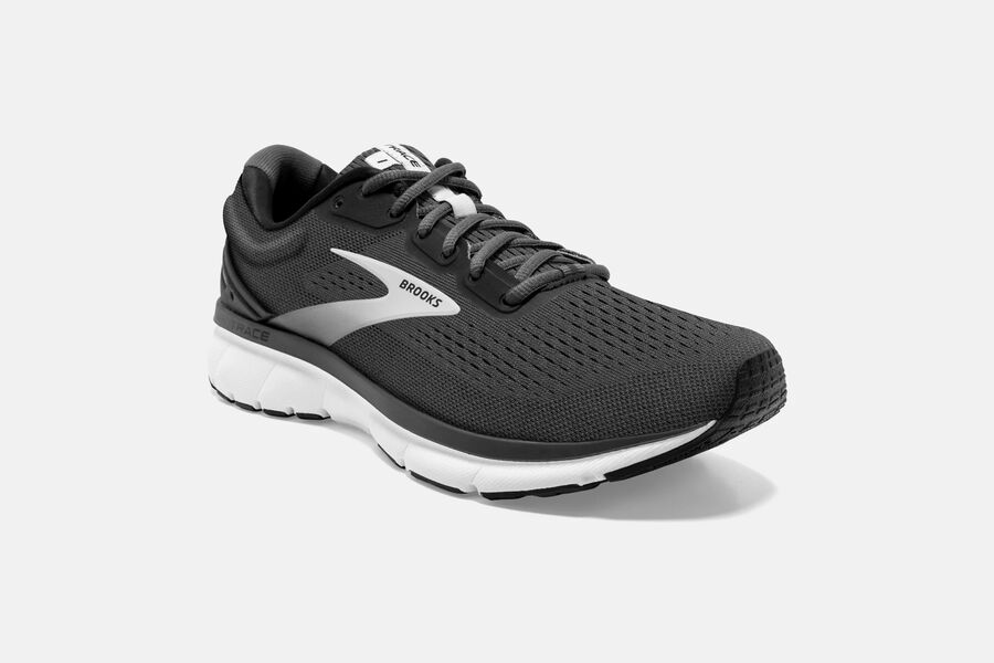 Brooks Trace Road Loopschoenen Heren - Zwart/Grijs - 135049MBP